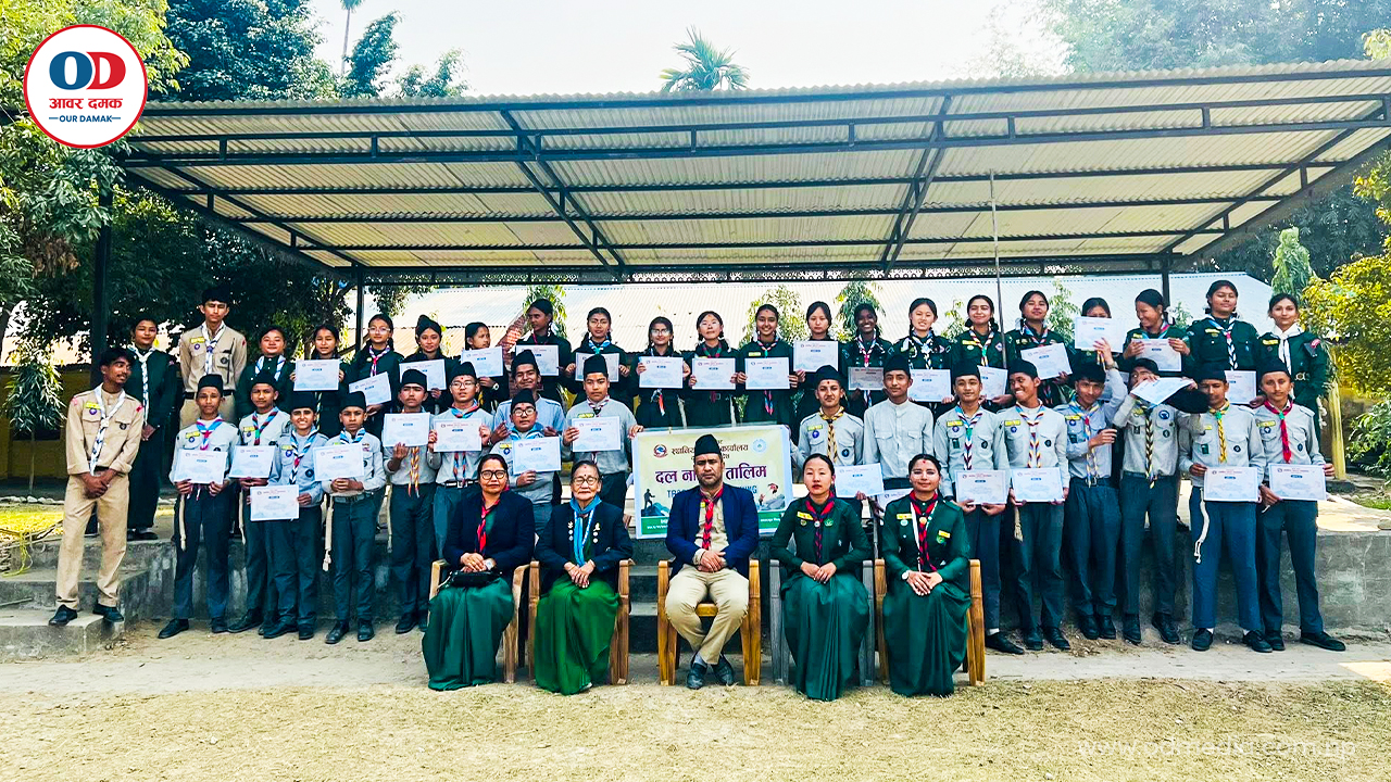 दमकमा ३ दिने ‘दल नायक तालिम’ सम्पन्न